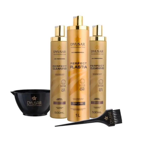 Kit Escova Progressiva Perfect Plastia Com Anti Residuo