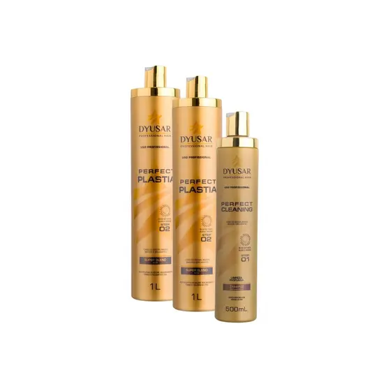 Kit 2 Litros De Escova Progressiva Perfectplastia e Shampoo Anti Resíduo ml
