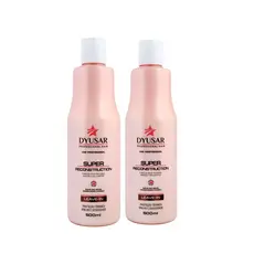 Kit com 2 Leave-in Super Reconstruction Dyusar 500ml