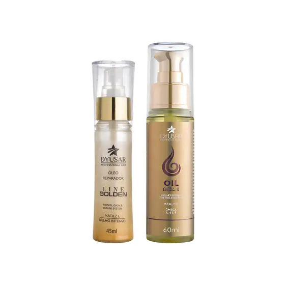 Kit Óleo Golden E Oil Repair Dyusar Cosméticos