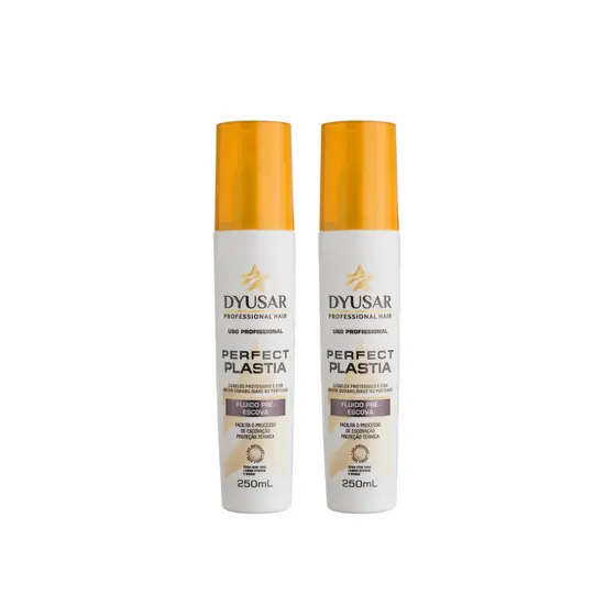 Protetor Térmico Fluido Pré-Escova Dyusar 2 Unid 250ml
