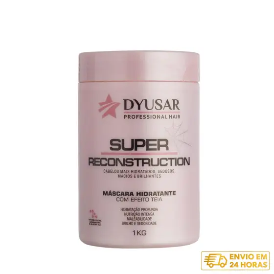 Reconstrução Capilar Profissional Máscara Super Reconstrução DYUSAR 1 Kg