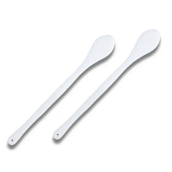 Kit 2 un. Colher Plana Cervejeira Caldeirão Polietileno 45cm 8mm esp.