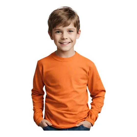Camiseta Infantil Lisa Manga Comprida Aborigine Store