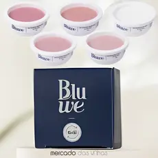 Refil Gel para Unhas Linha Construtor 30g - Bluwe Unha De Gel Fibra Original