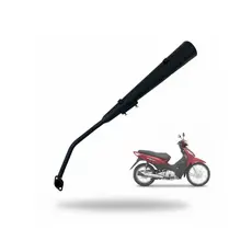 Escapamento Biz 125 - 2006/2007/2008/2009/2010 Mod original cor preto