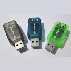 Placa De Som Usb 3d Sound 5.1 Virtual Plug Play Aúdio Pc Br