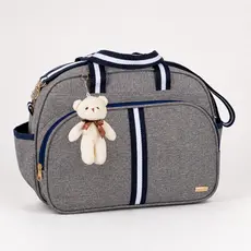 Bolsa Maternidade Bebê Infantil menino menina C/ chaveiro Urso faixa luxo AMOR