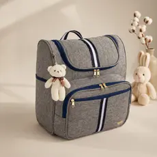 Mochila Bebê Infantil Maternidade 2 em 1 faixa  menino menina AMOR