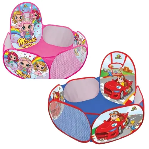 Piscina De Bolinhas Com Cesto Basquete Infantil Bebê Criança Brinquedo Menino Menina Princesas