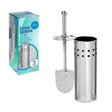 Escova Sanitaria Com Base Inox Alta 26cm Prática - Art House