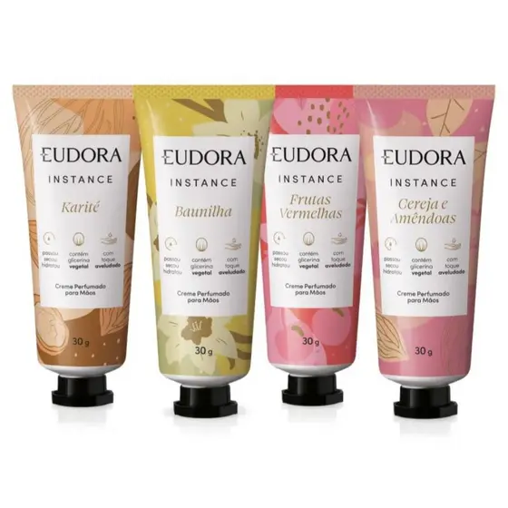 Creme Perfumado Para As Mãos Instance 30g - EUDORA