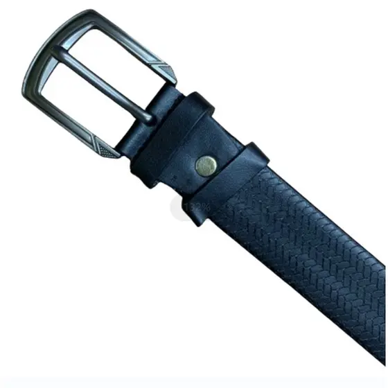 Cinto Casual Básico Masculino Longo Com Fivela Metal HLM-3
