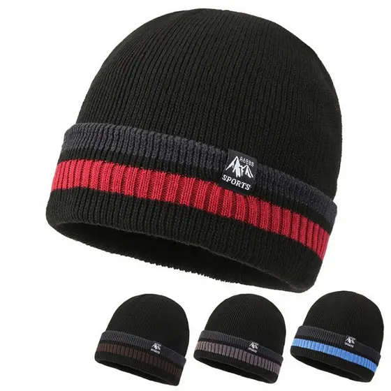 KIT 03UN Touca De Lã Modelos Diversos Masculinos e Femininos  Gorro Forrado Pelinhos HL-02