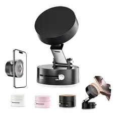 Suporte Veicular e Mesa Magnético Ventosa a Vácuo 2 Em 1 Articulado 360 para Celular