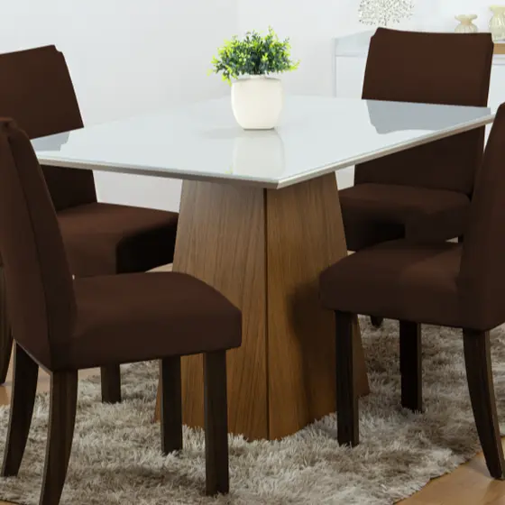 Capa de Cadeira 2 OU 4 capas de Malha Gel de mesa de jantar e cozinha com várias cores disponíveis