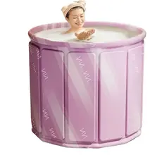 Banheira Dobrável SPA Adulto Banheira Ofurô Portátil Armazenamento Fácil - MELHOR PREÇO