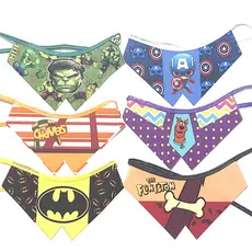 Bandana Pet Tematica Premium Coleção herois
