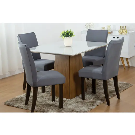 Capa de Cadeira Malha gel Avulsa de mesa de jantar e cozinha com várias cores disponíveis