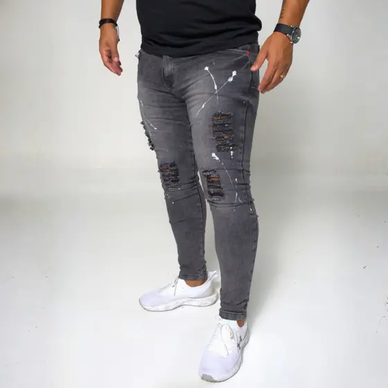 Calça Jeans Jogador Masculina Super Skinny Premium | Conforto Absoluto - Lançamento 2026