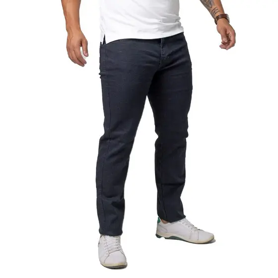 Calça Masculina Jeans PRETA SLIM Versátil Confortável MARCA LIONS JEANS Fabricação Própria
