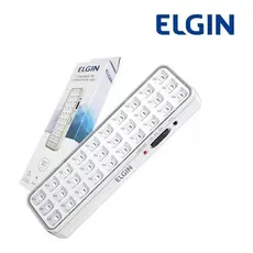 Luminária de Emergência 30 Leds 2W Recarregável Bivolt Elgin ( 40LEM30L )