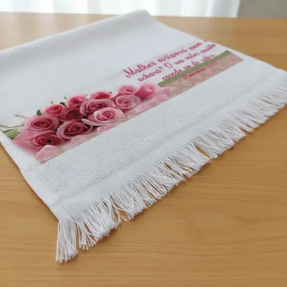 10 Toalhas Lembrancinha Salmos, Evangélicos, Mulher Virtuosa