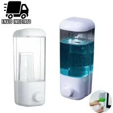 Dispenser de Parede para Álcool Gel Saboneteira Detergente Sabonete Líquido Suporte de Parede