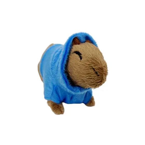 Brinquedos De Pelucia Capivara Adorável Fofa Filó C/ Capuz