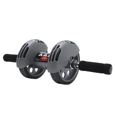 Roda Abdominal Pro Reforçada com Mola de Retorno Power Stretch Frtalecmento de Core Abdominal - Odin Fit