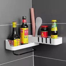 Rack rotativo  organizador de banheiro ou cozinha sem furos na parede