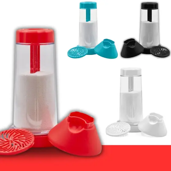 Tapioqueira Peneira Polvilhador  Armazena Tapioca Beiju Tapioca Farinha Cozinha Utensilio facil usar