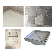 Ralo Invisível 15x15 Oculto Anti Insetos - Cor Cinza