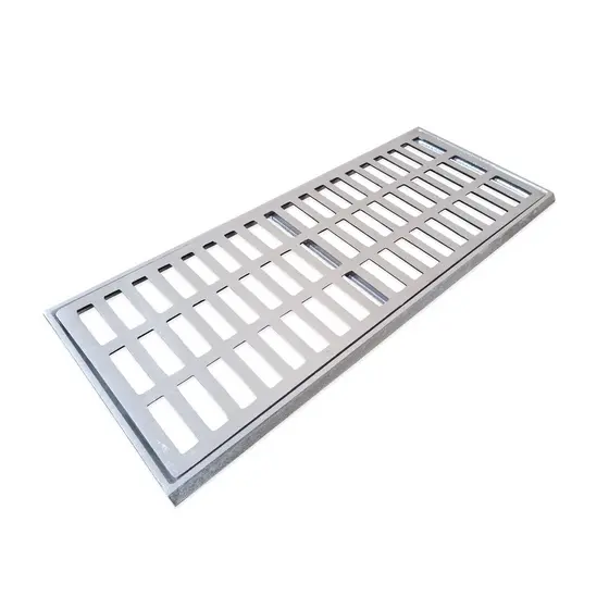Ralo Grelha 30x50 Pluvial C/ Suporte