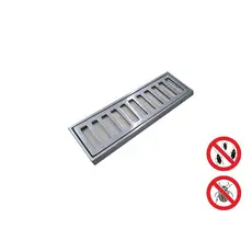 Ralo Grelha 10x30cm Pluvial C/ Tela Anti Inseto