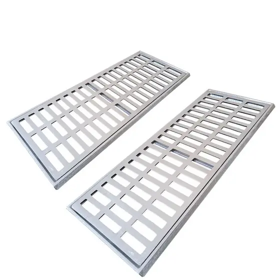 Ralo Grelha 20x160 Pluvial C/ Suporte