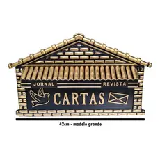 Caixa De Correio Clássica (modelo Grande) - Embutir