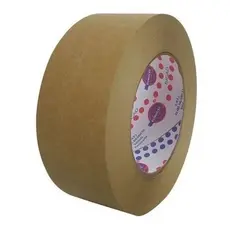 Fita Crepe Adesiva Kraft 48x50 Marrom - Eurocel (alta qualidade)