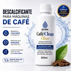 Descalcificante Máquina de Café 250ml Limpa Cafeteira Nespresso Dolce Gusto