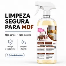 MDF Power Tudo Limpinho 500ml C/ Spray | Armários, Móveis e Portas |  Remove Gordura Sem Danificar