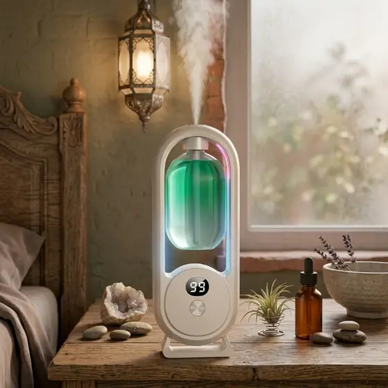 Aromatizador Difusor de Aroma de Parede Sem Fio Desodorizador de Ambientes Hello