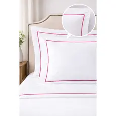Jogo de Cama/Lençol Solteiro King/Solteirão/Viuva 3 peças 180 Fios DETALHE SOUTACHE.