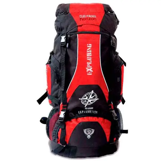 mochila camping trilhas viagem clio 70 litros MC3102 semi impermeável trilhas viagem