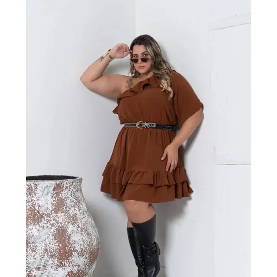Vestido Ombro só