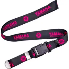 1-Chaveiro Yamaha Cycles Moto Cordão Pink "revs your heart"