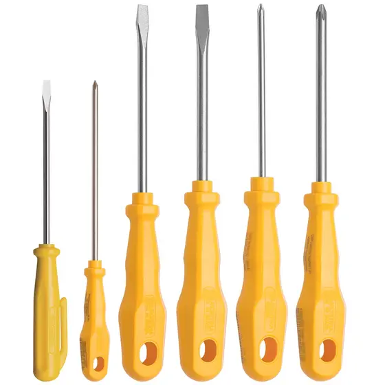 Kit Jogo De Chave Fenda E Philips 6 Peças Aço Tramontina