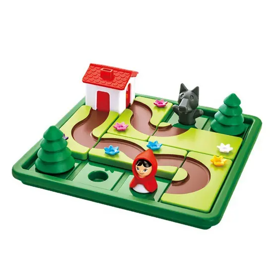 Brinquedo Educativo Infantil Quebra Cabeça Lógico 3+