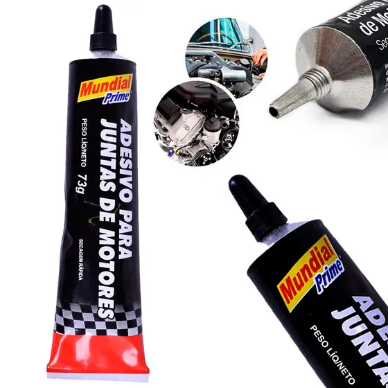 Adesivo Para Juntas De Motores Mundial Prime Veda Cola Automotivo Moto Motores Em Geral Profissional