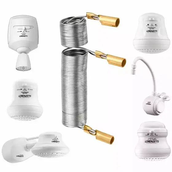 Resistência Maxi Ducha Tipo Lorenzetti Para 4400W Ou 5400W Chuveiro, Torneira 3T