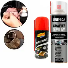 Grafite Lubrificante Seco Spray Mecânica Em Geral Reparos Engrenagens Lubrificação Anticorrosivo